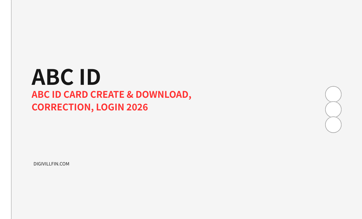 ABC ID - ABC ID Card Create & Download, Correction, Login 2026