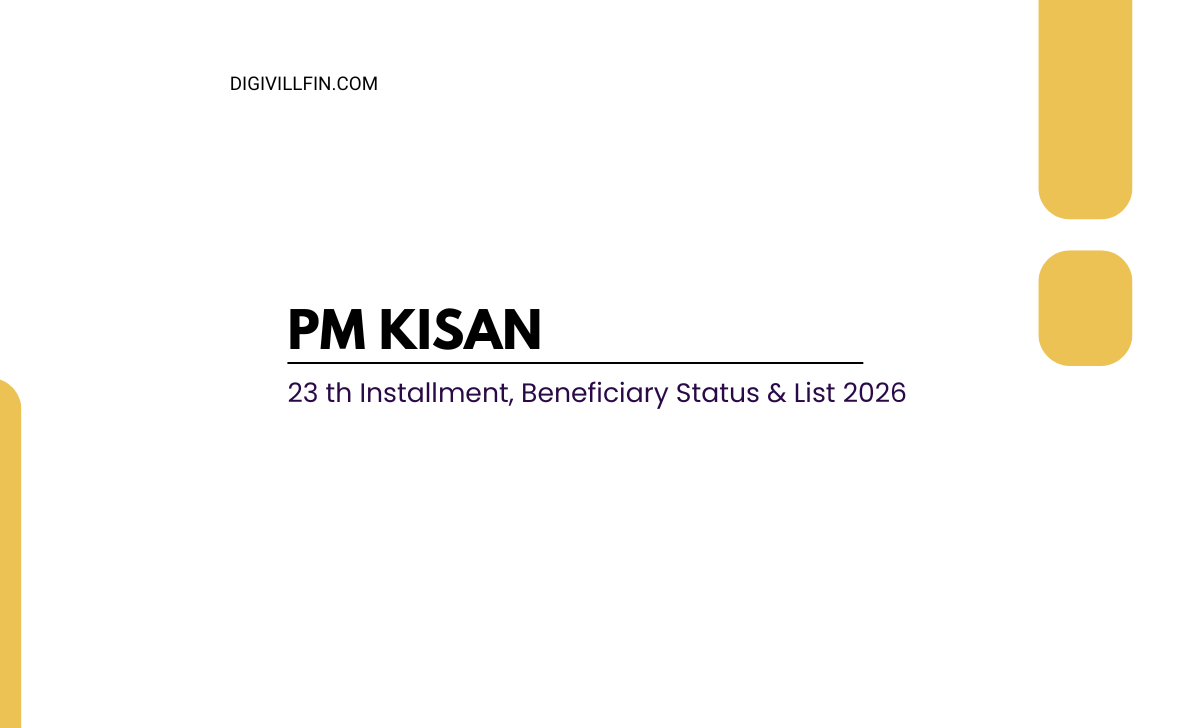 PM Kisan - 23rd Installment, Beneficiary Status & List 2026