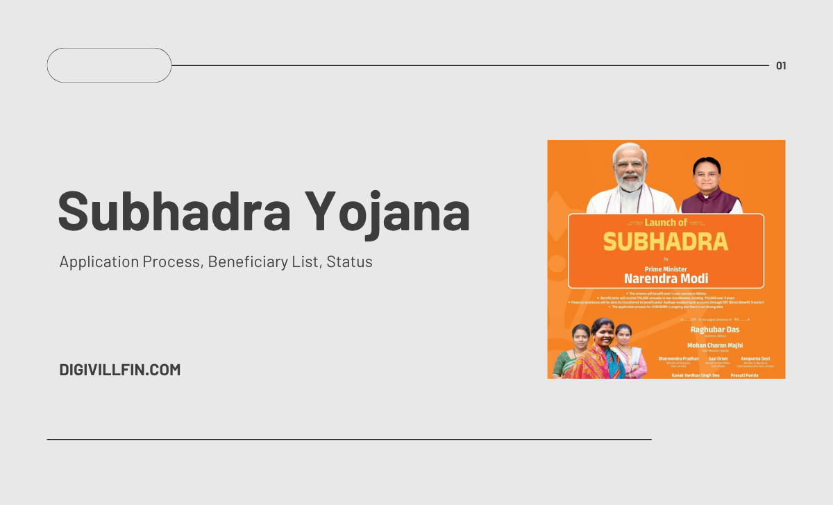 Subhadra Yojana - Application Process, Beneficiary List, Status 2026